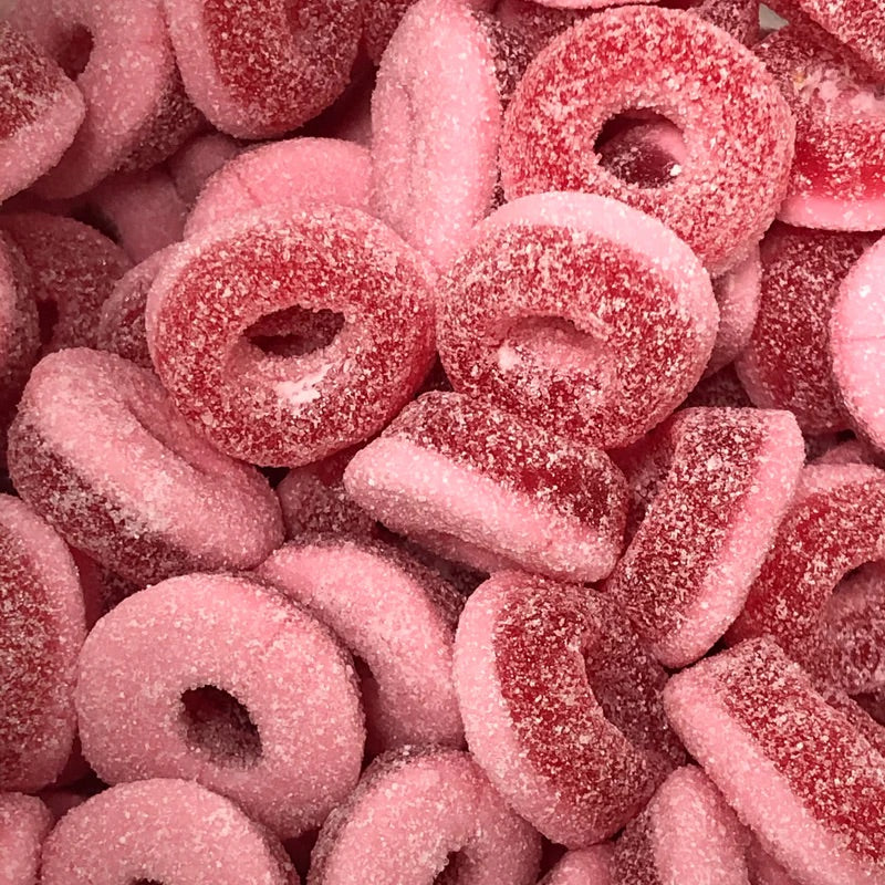 SOUR STRAWBERRY RINGS